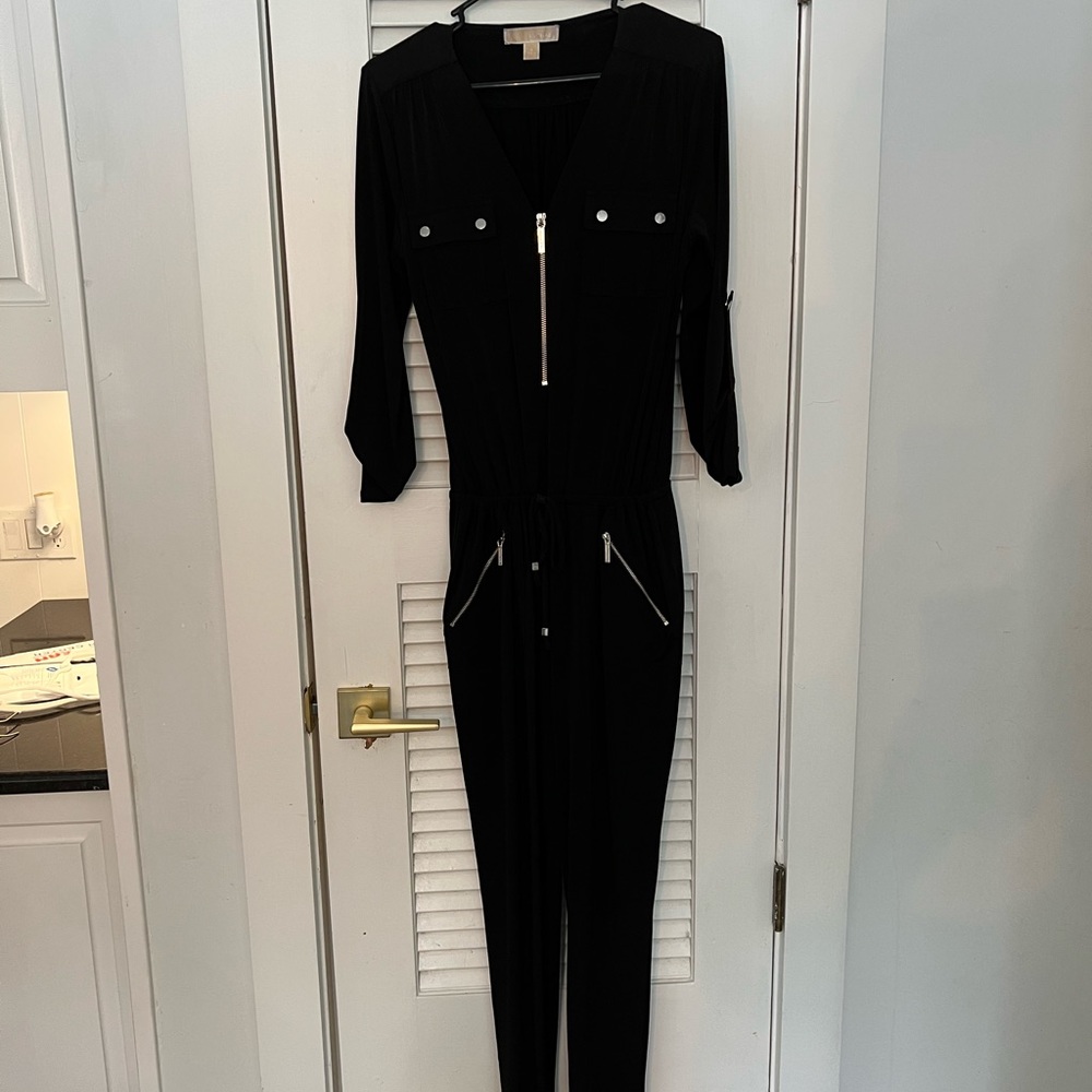 Black Michael Kors jump suit